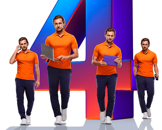 Великолепная четверка Ростелеком в ДНТ Мичуринец-5